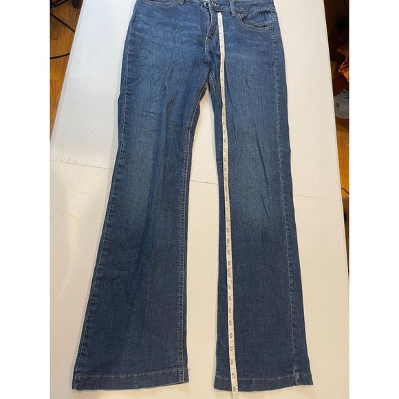 Lee Womens Jeans Slender Boot Cut Secret Lower On The Waist Blue Size W32 - Picture 3 of 10